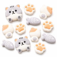 Bonbons Gélifiés Halal en Forme de Poisson Chat, Saveur Fruitée, Vente en Gros, Fabricant Personnalisé, Boîte Thème Dessin Animé TikTok
