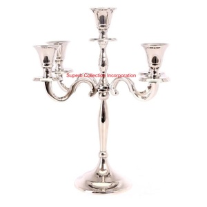 Candelabro de mesa de acero inoxidable y hierro de Calidad exclusiva, soporte de vela de Navidad para decoración de restaurante de Hotel en casa - Product Image 4