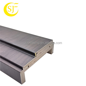 Thiết kế hiện đại gỗ rắn <span class=keywords><strong>MDF</strong></span> thông lvl ván ép khung cửa khuôn cho biệt thự và nội thất khách sạn gỗ cửa vỏ - Product Image 1