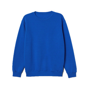 เสื้อสเวตเชิ้ตคอกลมผู้ชาย พรีเมียม ผ้าฝ้ายฟลีซ 100% ระบายอากาศได้ดี เป็นมิตรกับสิ่งแวดล้อม ลายพิมพ์นูน ดีไซน์เรียบง่าย ผ้าหนัก 240 กรัม - Product Image 1