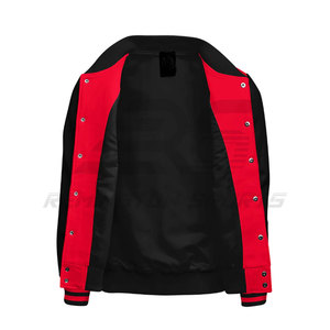 Chaqueta universitaria superventas, chaqueta universitaria personalizada de alta calidad, chaqueta universitaria de color sólido, chaqueta universitaria de moda para hombre - Product Image 4