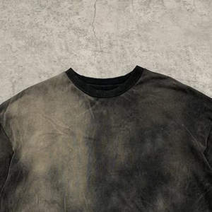 Camisetas Kivotech personalizadas de alta calidad, 100% algodón, lavadas con ácido, estilo vintage, estampadas en toda la superficie, recortadas y extragrandes para hombre - Product Image 4