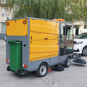 Balayeuse industrielle électrique avec <span class=keywords><strong>balai</strong></span> <span class=keywords><strong>rotatif</strong></span> pour le nettoyage urbain - Product Image 5