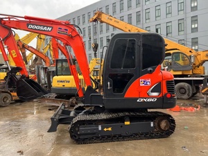 Mini pelleteuse DOOSAN DX60 d'occasion avec moteur Yanmar comprenant des composants de base, moteur, boîte de vitesse, pompe-Mini pelleteuses DH55 DH60 DX60 - Product Image 5
