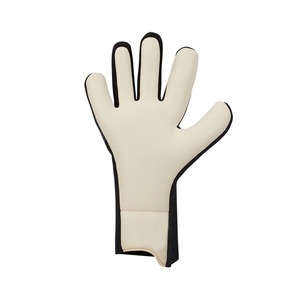 Guantes de portero de fútbol de puño completo tejido de malla negra hechos a medida de alta calidad, venta elástica, apropiados para portero de portero - Product Image 2