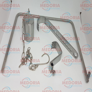 ชุดเครื่องมือผ่าตัดกระดูกสะโพก Medoria International Charnley Initial Incision Hip Retractor คุณภาพสูง - Product Image 5