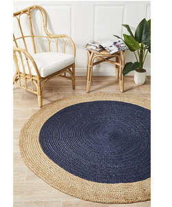 Alfombra de Yute Hecha a Mano de Primera Calidad, Diseño Moderno, Revestimiento de Suelo de Fibra Natural para Espacios del Hogar - Product Image 5