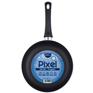 Set di 3 padelle 20x24x30cm in alluminio pressofuso e antiaderente PIXEL Chef Sauce - Product Image 6