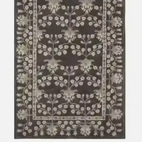 Karpet Area wol berumbai tangan permintaan tinggi aksen geometris gaya gudang tembikar baru untuk ruang tamu kantor dan ruang apa pun
