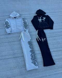 Custom Men's <b>Winter</b> Solid Breathable Windproof Plus Size Fleece Lined Hooded Loose Fit Acid Wash Printed Quick Dry Streetwear - Product Image 1