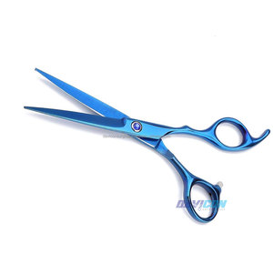 กรรไกรตัดผมไทเทเนียมสีฟ้าวัสดุสแตนเลส - Product Image 5