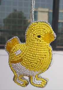 Modern Style High Quality Yellow Bird-Shaped Zari <b>Christmas</b> <b>Decorations</b> Hot Sale Wholesale Cheap Holiday Supplies Jaunty - Product Image 3