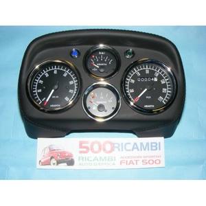 FIAT 500 L CRUSCOTTO SPORTIVO en CUIR NOIR COMPLET AVEC 4 INSTRUMENTS ABARTH NOIRS - Product Image 1