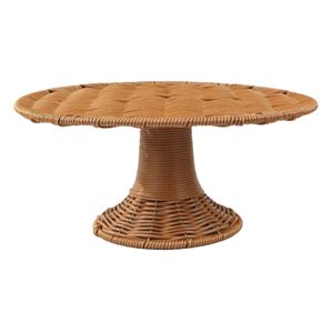 Hermosa Bandeja de Ratán Natural para Frutas, Pan, Soporte de Mimbre Tejido para Cocina, Comedor y Decoración del Hogar de Vietnam - Product Image 1