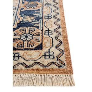 Alfombra de Lana Anudada a Mano Erbe, Diseño Abstracto con Medallón Rojo Naranja, Rectangular, para Hogar, AKWL-1433, 9x12, Alfombra para Sala de Estar, Alfombra para Entrada - Product Image 4