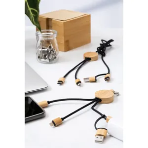 Cable de Carga USB Mini Ecológico Cobbel para Dispositivos Promocionales - Product Image 2