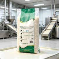 Sac tissé en PP personnalisé pour le stockage des céréales, du riz, des engrais et des semences, emballage agricole
