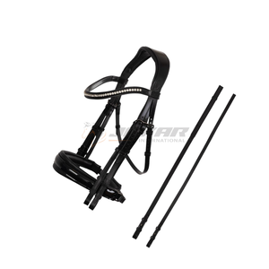 Nueva Llegada: Brida para Caballo de Alta Gama para Exteriores, Fabricada en Cuero de Grano Completo, Estilo Inglés, con Opciones Personalizadas - Product Image 2