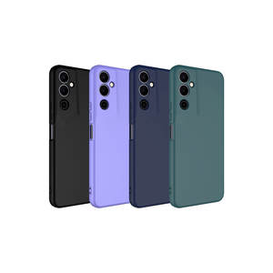 Funda de Silicona Líquida Premium Netzy Safa Mara Edition para Tecno Pova Neo 2 A53 7 Plus - Diseño de Anillo Negro Electrochapado Poco - Product Image 3