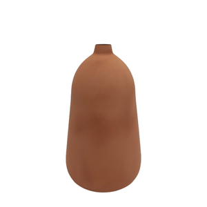 Vase à fleurs en forme de cylindre en fer moderne Vase à fleurs de couleur biscuit pour mariage et décoration de table Vases en métal - Product Image 5
