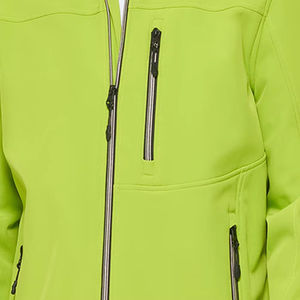 Nueva chaqueta Softshell ligera con logotipo OEM para hombre, Camping, senderismo, alta calidad, último diseño, chaqueta Softshell personalizada para hombre - Product Image 4