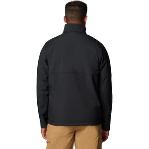 Chaqueta Softshell Azul Premium para Hombre, para Senderismo al Aire Libre, Diseño Cortavientos con Bolsillo en el Pecho y Cuello Alto, Estilo Casual - Product Image 2