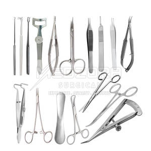 Kit de herramientas de blefaroplastia de acero inoxidable con acabado Premium Juego quirúrgico de blefaroplastia avanzada - Product Image 6