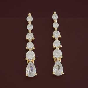Boucles d'oreilles pendantes en argent 92,5, accessoire de mode 180597 - Product Image 1