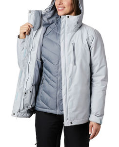 Vente en gros Mode Veste softshell unie, coupe-vent, imperméable et respirante pour femmes Veste softshell - Product Image 2