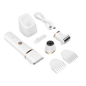 Conduroma-Afeitadora eléctrica impermeable 3 en 1 <span class=keywords><strong>para</strong></span> mujer, maquinilla de afeitar sin dolor <span class=keywords><strong>para</strong></span> depilación corporal, recortadora y afeitadora de Bikini eléctrica - Product Image 2