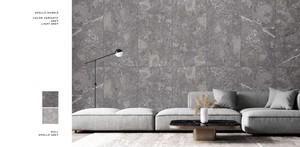 กระเบื้องปูพื้นเซรามิกดีไซน์ทันสมัยทำจากไม้พื้นหินอ่อนดูเรียบสำหรับงานกลางแจ้งในห้างสรรพสินค้า - Product Image 3