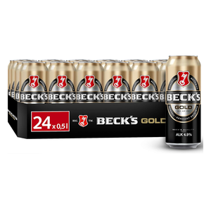 Vente en gros de bières Beckk's Gold Pils, pack de 20 bouteilles de 500 ml, goût doux aux herbes fraîches, bière allemande pour les distributeurs, exportation mondiale - Product Image 4
