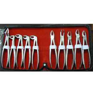 Kit de pinces d'extraction dentaire de haute qualité pince de dentiste Instruments chirurgicaux dentaires Instruments de chirurgie orthodontique - Product Image 3