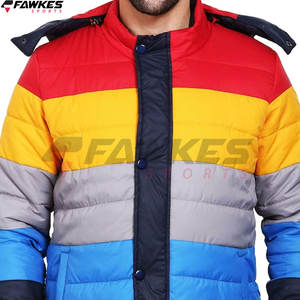 แจ็คเก็ตบอมเบอร์แจ็คเก็ตกันลมสำหรับผู้ชายชุดลำลอง - Product Image 5