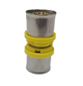 Raccord à sertir en laiton TUBOMART OEM, type T égal et union inégale <span class=keywords><strong>TH</strong></span> pour système de gaz/eau à tuyaux multicouches PAP avec ISO - Product Image 6