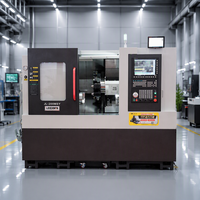 Centre d'usinage CNC à double broche avec usinage avant-arrière complet de haute précision pour pièces de manchon et pièces de face arrière LK-200MSY