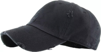 Gorra de béisbol Vintage desgastada sólida clásica 100% algodón estilo Polo sombrero de papá diseño liso en blanco para hombres y mujeres
