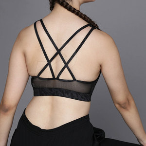 Sujetador Deportivo Simple y Transpirable para Mujer con Logotipo Frontal, Secado Rápido y Diseño Ecológico Personalizable, MOQ Bajo - Product Image 2