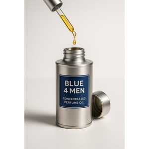 Aceite de Perfume Concentrado Azul 4 Men Rasasi de Alta Calidad, 1 Kg, Fragancia Unisex de Larga Duración, Aroma Francés para Uso Diario - Product Image 1