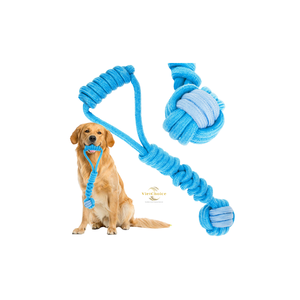 Cuerda Masticable para Perros de Fibra de Coco Ecológica, Juguete Natural de Coco para Entrenamiento de Mascotas, Duradero, en Caja - Product Image 2