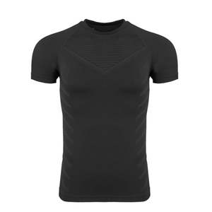 T-shirt de sport respirant à compression pour homme, à séchage rapide, avec logo personnalisé, prix d'usine OEM Chine Bangladesh - Product Image 6