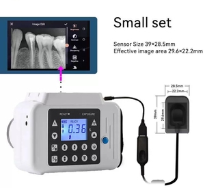 Machine à rayons <span class=keywords><strong>X</strong></span> dentaire portable avec capteur usb hd équipement d'image Denstist utilisation vétérinaire - Product Image 4