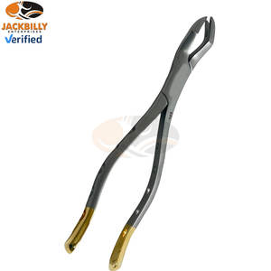 Fórceps de extracción Dental de acero inoxidable Manual alemán Extracción de mandíbulas dentadas Superior/Inferior Izquierda/Derecha 1st 2nd Molars Medic - Product Image 2