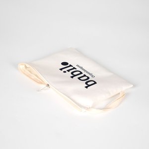 Pochette en coton laminé imprimée par sublimation personnalisée, 8 x 6 pouces (21 x 15 cm), sacs promotionnels - Product Image 5
