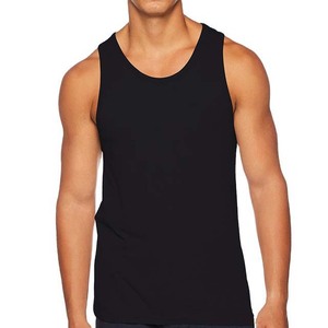 Men's <b>Black</b> Solid Color O-Neck <b>Knitted</b> <b>Tank</b> <b>Top</b> Casual Wear High Quality <b>Top</b> Trending Summer Fitness Wear <b>Tank</b> <b>Tops</b> OEM ODM - Product Image 1