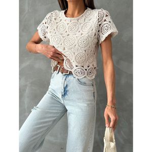 Blouses et chemises pour femmes Topshow, robe de soirée en guipure brute - Option de vente en gros - Product Image 2