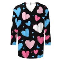 T-shirt long décontracté grande taille pour femme, été, uni, imprimé personnalisé, manches courtes, col rond, motif graphique, 100 % coton, séchage rapide