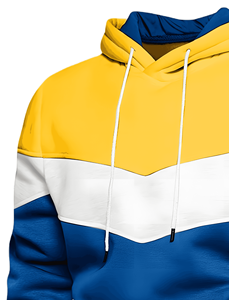 Sweat à capuche premium de haute qualité, écologique, coupe classique, streetwear pour homme, veste d'hiver, 100% coton molletonné 500g, cordon de serrage - Product Image 3