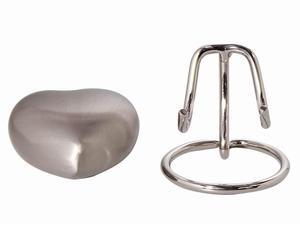 URNA DE CORAZÓN DE LATÓN MATE DE PEWTER CORAZÓN DE BEBÉ DE RECUERDO CON SOPORTE URNA DE CREMACIÓN para URNA DE CENIZAS FUNERALES - Product Image 2