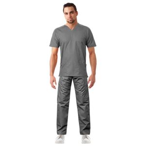 Wholesale Men <b>Scrubs</b> <b>Sets</b> for Hospital Soft High Quality Solid Color Fashionable Jogger Men <b>Scrubs</b> Uniform <b>Sets</b> - Product Image 5